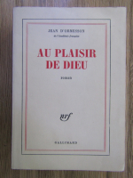 Jean D'Ormesson - Au plaisir de Dieu