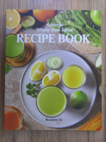 Kuvings whole slow juicer. Recipe book