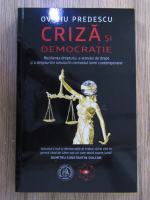 Anticariat: Ovidiu Predescu - Criza si democratie