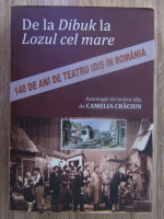 Anticariat: Camelia Craciun - De la Dibuk la Lozul cel mare. 140 de ani de teatru idis in Romania