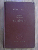 Anticariat: Cezar Petrescu - Despre scris si scriitori
