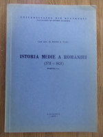 Matei D. Vlad - Istoria medie a Romaniei 1711-1821 (volumul 1)