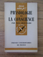 Paul Chauchard - Physiologie de la conscience