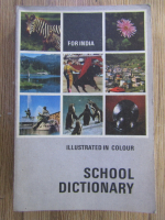 School dictionary, illustrated in colour