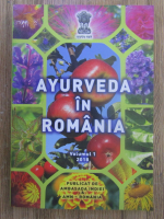 Anticariat: Ayurveda in Romania (volumul 1)