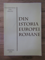 Anticariat: Din istoria Europei Romane