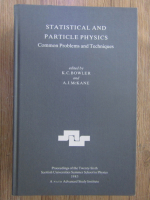 K. C. Bowler - Statistical and particle physics. Common problems and techniques