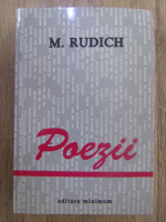 Anticariat: M. Rudich - Poezii
