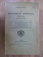 Anticariat: Catulle Mendes - Le mouvement poetique francais de 1867 a 1900
