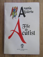 Anticariat: Valeriu Anania - File de Acatist