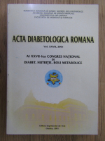 Anticariat: Acta Diabetologica Romana, nr. 27, 2001