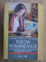 Anticariat: Cezar Boghici - Poezia romaneasca. Antologie de texte comentate si aprecieri critice