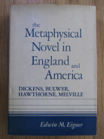 Anticariat: Edwin M. Eigner - The Metaphysical novel in England and America