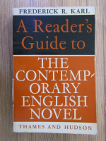 Anticariat: Frederick R. Karl - A Reader's guide to the contemporary orary english nivel