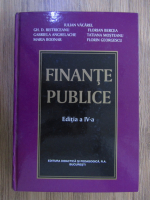 Anticariat: Iulian Vacarel - Finante publice, editia a IV a