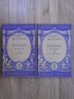 Michel de Montaigne - Essais. Extraits (2 volume)