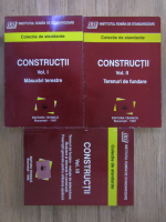 Anticariat: Mihaela Udran - Constructii (3 volume)