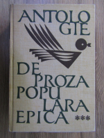 Anticariat: Ovidiu Birlea - Antologie de proza populara epica (volumul 3)