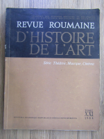 Revista Revue Roumanie, tome XXI, 1984