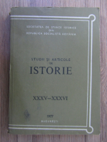 Studii si articole de istorie XXXV-XXXVI