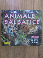 Animale salbatice. Puzzle pentru copii de peste 3 ani