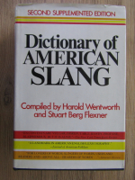 Anticariat: Harold Wentworth - Dictionary of american slang