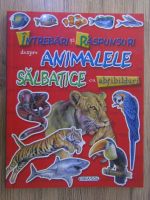 Intrebari si raspunsuri despre animale salbatice cu abtibilduri