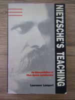 Laurence Lampert - Nietzsche's teaching. An interpretation of Thus Spoke Zarathustra