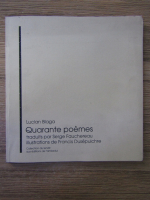 Lucian Blaga - Quarante poemes