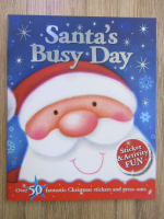 Anticariat: Santa's busy day, sticker and activity fun