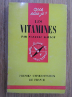 Anticariat: Suzanne Gallot - Les vitamines