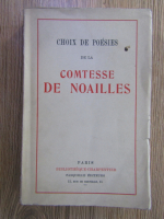 Anticariat: Comtesse de Noailles - Choix de poesies