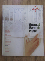Anticariat: Revista Architecture Design, aprilie 1999. Annual awards issue