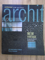 Anticariat: Revista Architecture Design, iunie 1998. New vintage