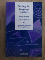 Arthur Hughes- Testing for language teachers