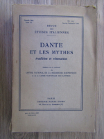 Dante et les mythes, tradition et renovation