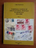 Calin Marinescu - Tarifele, taxele si gratuitatile postale in Romania 1841-2008 (volumul 1)