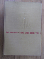 Ovid Densusianu - Istoria limbii romane (volumul 2)