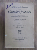 Anticariat: Petit de Julleville - Histoire de la langue et de la litterature francaise (volumul 5)