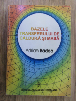 Adrian Badea - Bazele transferului de caldura si de masa