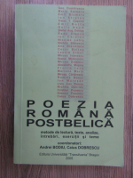 Andrei Bodiu - Poezia romaneasca postbelica