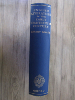 English literature in the early eighteenth century 1700-1740