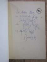 Fanus Neagu - Pierdut in Balcania (cu autograful autorului)
