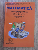 Anticariat: Ion Ghica, Gheorghe Drugan, Marius Giurgiu - Matematica. Exercitii si probleme clasa a V-a, semestrul al II-lea, 2007-2008