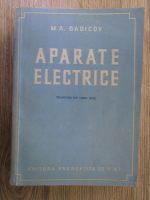 M. A. Babicov - Aparate electrice