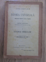 Petru Rascanu - Curs complect de Istoria Universala, volumul 2. Istoria grecilor