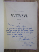 Radu Theodoru - Vulturul (volumul 1, cu autograful autorului)