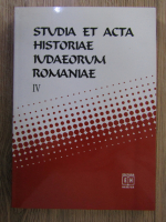 Anticariat: Studia et acta historiae iudaeorum romaniae (volumul 4)