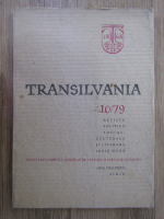 Anticariat: Transilvania. Revista politica, social-culturala si literara, serie noua. 10/79, anul VIII