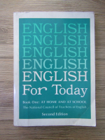 Anticariat: English for today. Book one, at home and at school